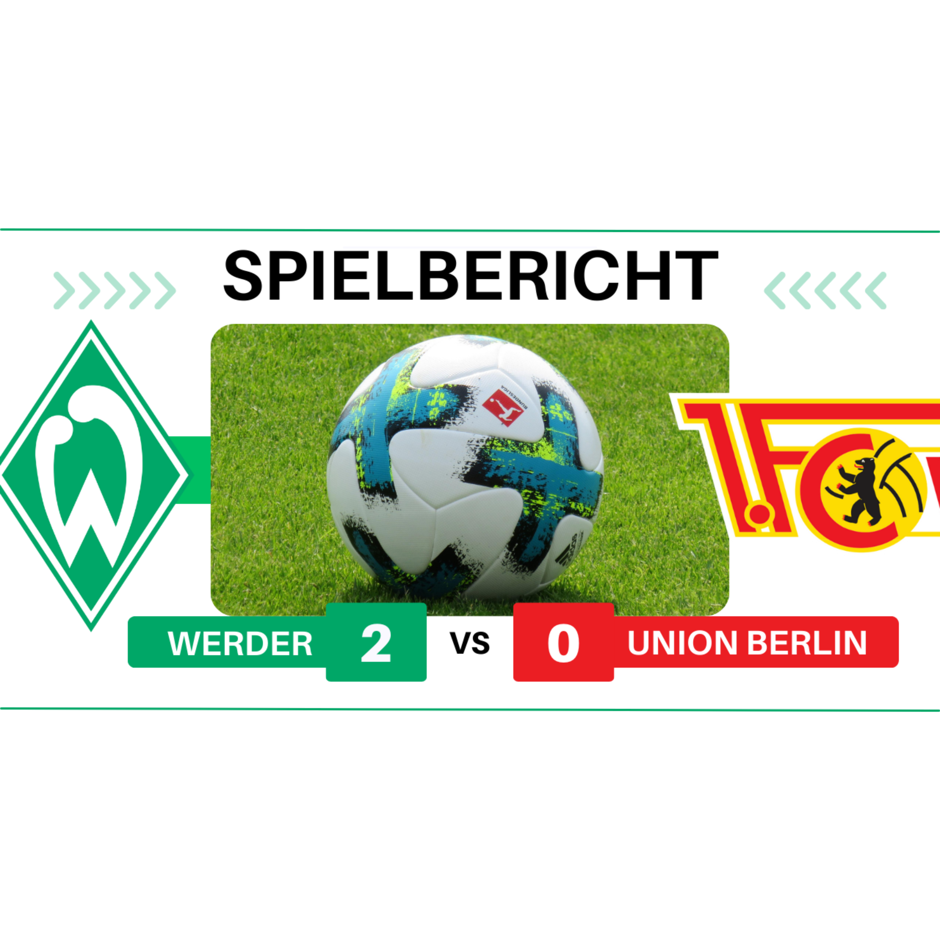 Werder Bremen vs. Union Berlin | 9. Spieltag | 2:0 | Spielbericht episode artwork