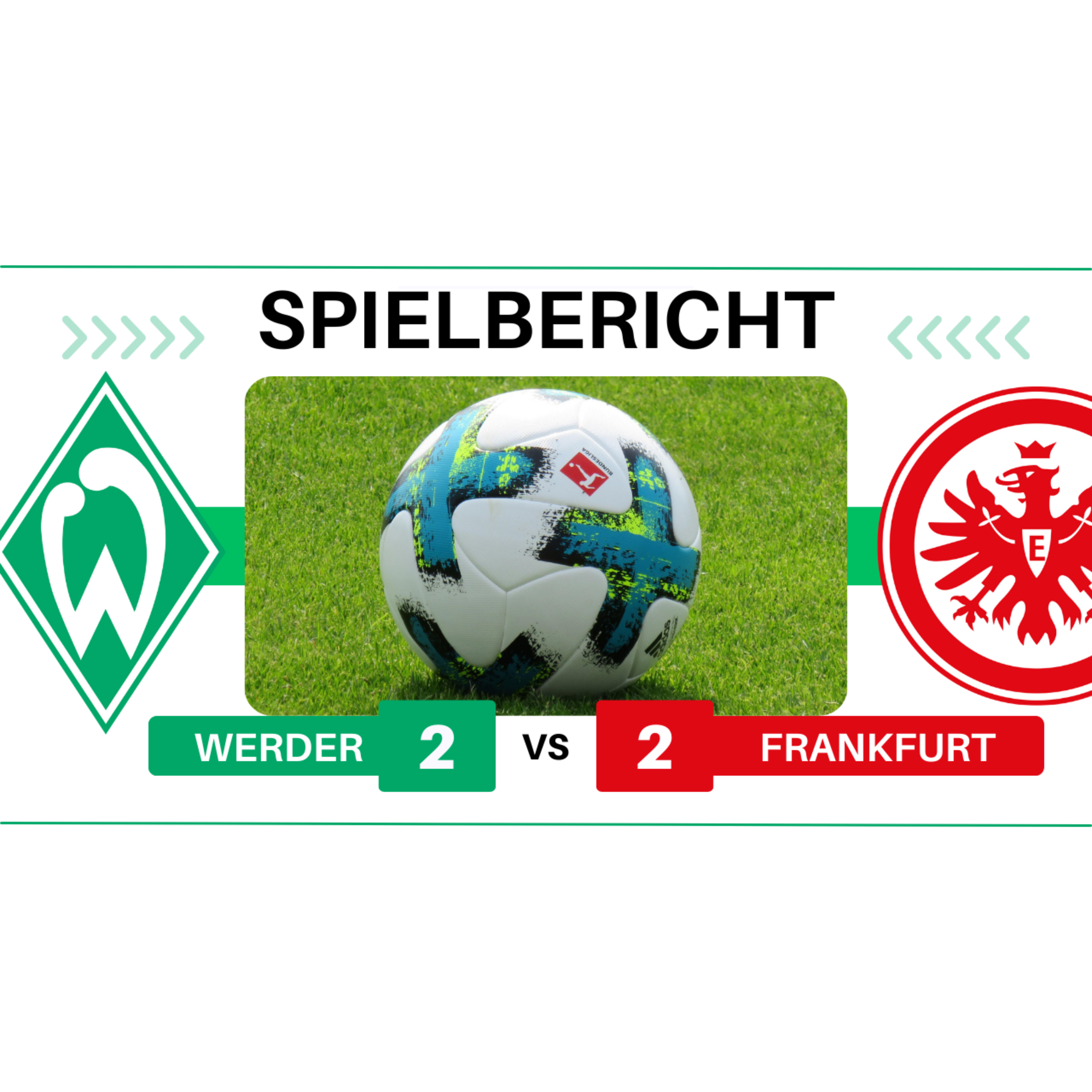 Werder Bremen vs. Eintracht Frankfurt | 11. Spieltag | 2:2 | Spielbericht episode artwork