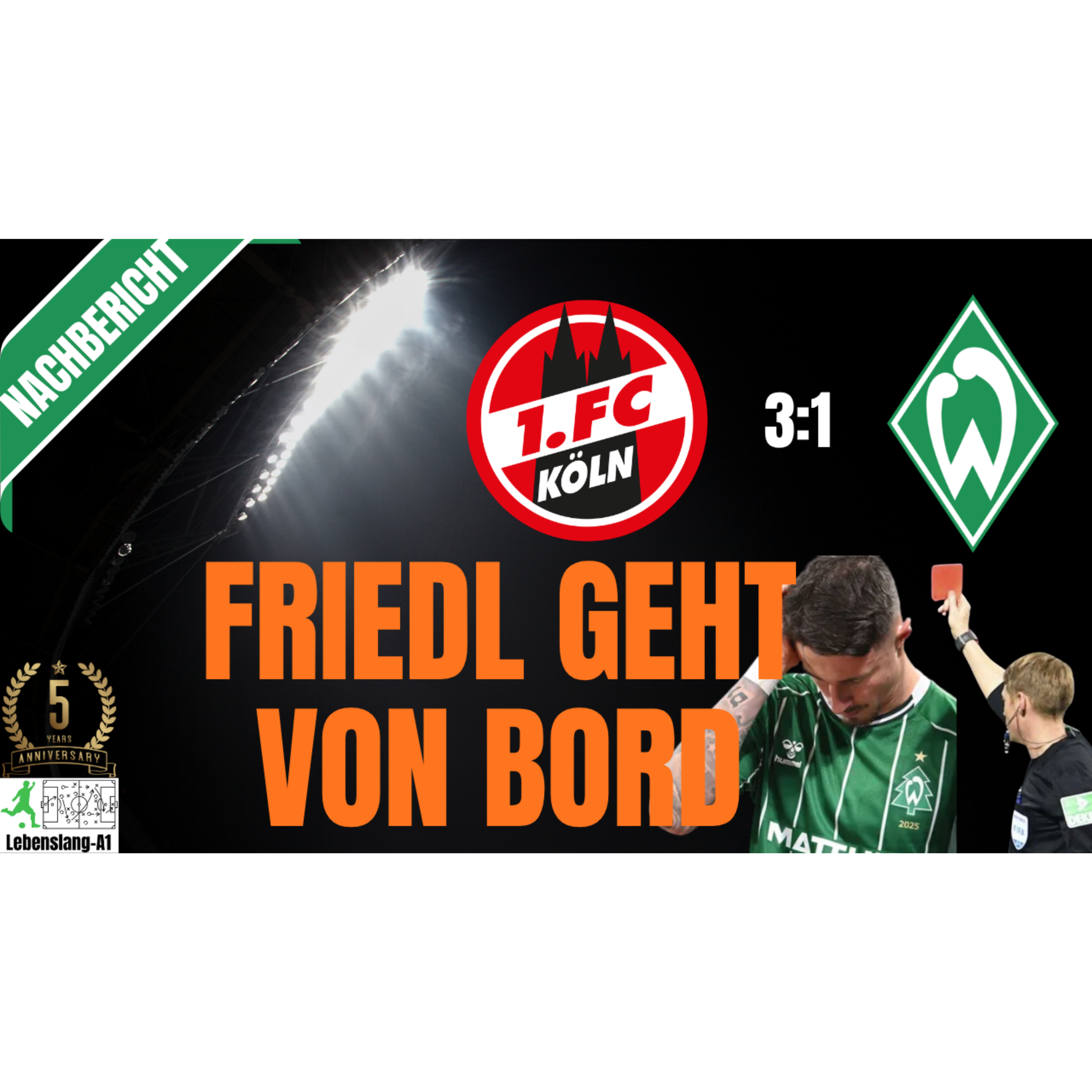 Werder Bremen - News & Aktuelles 13.04.2026 | Nachbericht | Köln vs. Werder | 3-1
