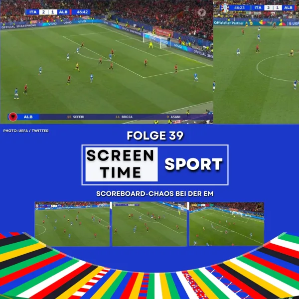 Scoreboard-Chaos bei der EM