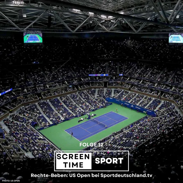 Rechte-Beben: US Open bei Sportdeutschland.tv