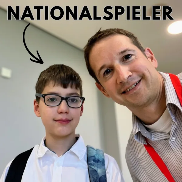 Jüngster Nationalspieler: Bald-IM Hussain Besou