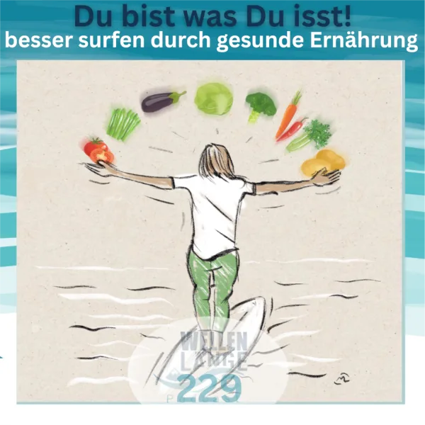 224 – Du bist was Du isst – Besser Leben und Surfen durch gesunde Ernährung